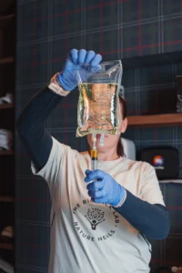 therapy infusion for hydration, recovery, and nutrient delivery